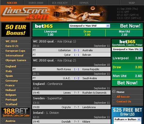 Your no.1 livescore service since 1998. Football Score update - Diary
