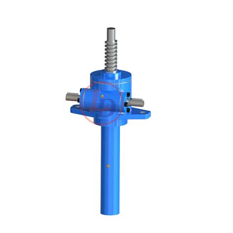 Worm Gear Acme Screw Jack With Mounting Plateworm Gear Acme Screw Jack