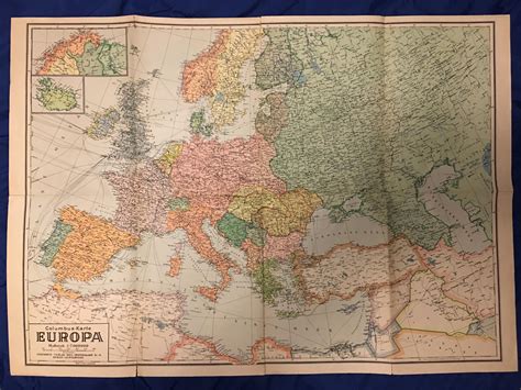 Map Of Europe Published 1943 Luckily The Map Seller Didnt Know What