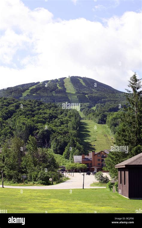 Pico Mountain Ski Resort In Killington Vermont Stock Photo Alamy