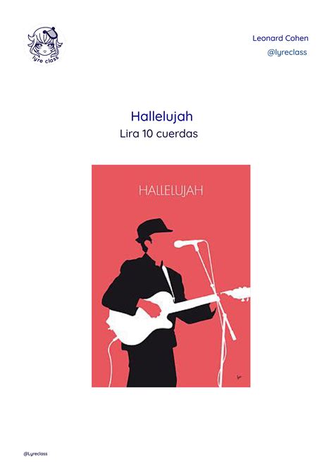 Hallelujah By Leonard Cohen Clases De Kalimba