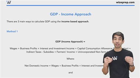 Gdp Income Approach Wize University Macroeconomics Textbook Wizeprep