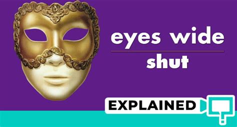 Eyes Wide Shut Explained What Did It All Mean This Is Barry