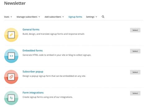 How To Add A Mailchimp Signup Form To Your Website Jimdo Support