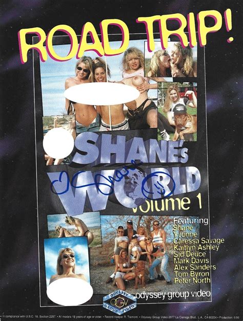 Shane Hand Signed Sexy Shanes World 1 Photo 2 Coa Autographed Porn