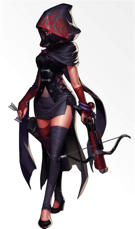 Tiefling Rogue Maybe Female Character Design Female Assassin