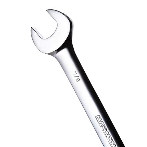 maximum professional grade ratcheting wrench set sae metric nickel chrome plating 24 pc