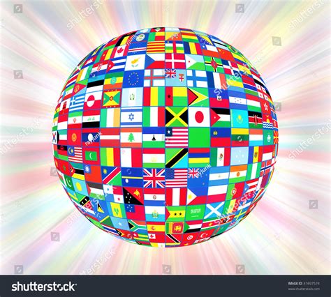 World Of Flags Stock Photo 41697574 Shutterstock