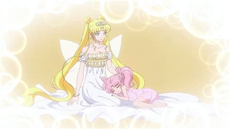 Neo Queen Serenity With Her Daughter Small Lady Sailor Moon Character