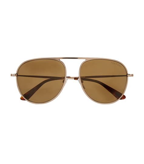 Tom Ford Brown Aviator Sunglasses Harrods Uk