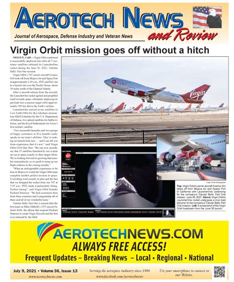 Aerotech News Digital Edition July 9 2021 Aerotech News And Review