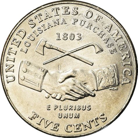 Five Cents 2004 Louisiana Purchase Coin From United States Online