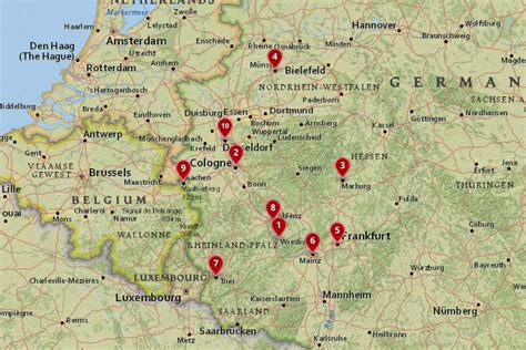 10 Most Amazing Destinations In Western Germany With Map And Photos