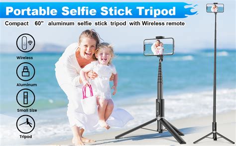 Toneof 60 Cell Phone Selfie Stick Tripodsmartphone Tripod Stand All