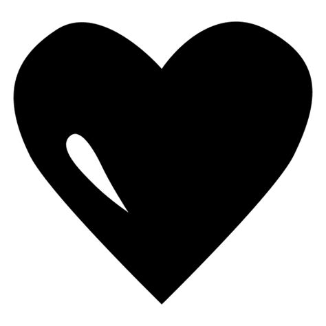 Plantilla De Logotipo De Corazón Negro Descargar Pngsvg Transparente