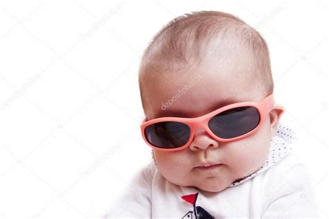 Baby With Sunglasses — Stock Photo © Joelcalheiros 12734020