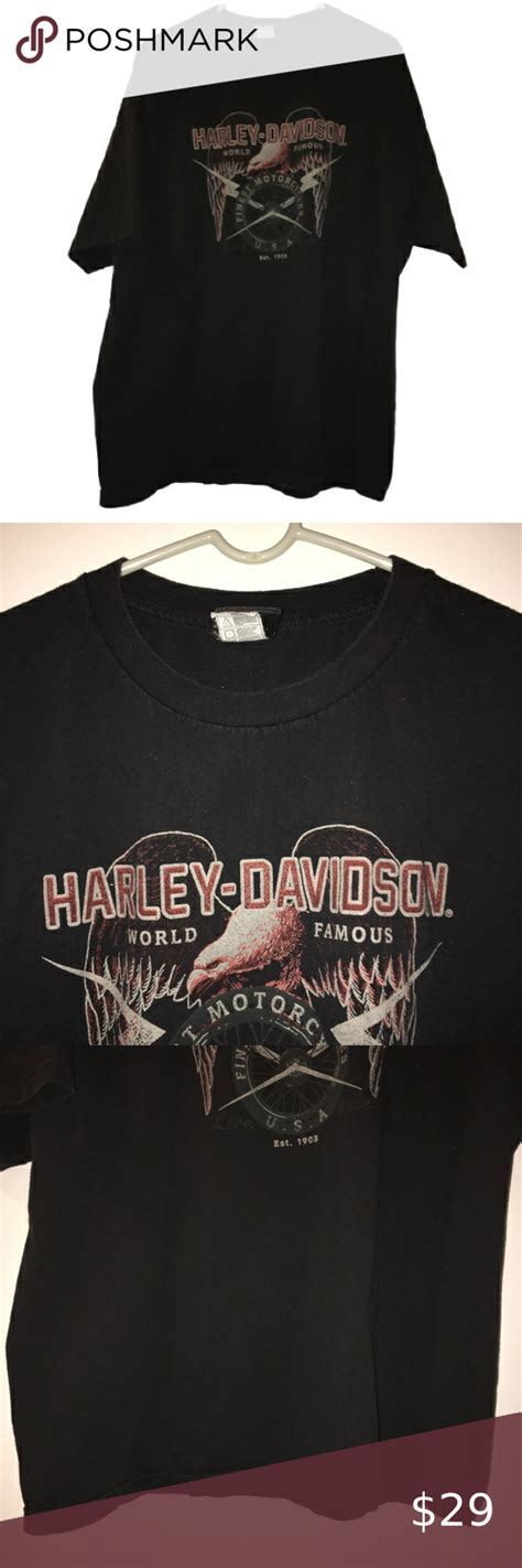 Harley Davison New Orleans Voodoo T Shirt 2xl Harley Davidson Shirt