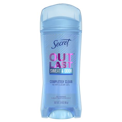 Secret Outlast Clear Gel Antiperspirant Deodorant For Women Completely