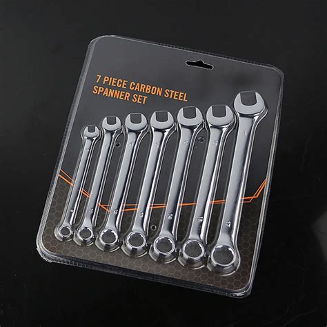 Simple Pack Combination Wrench Set Spanners Auto Repair Hand Tool For