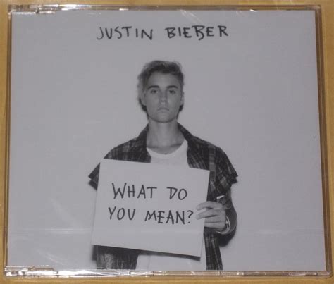 What Do You Mean By Justin Bieber Uk Cds And Vinyl