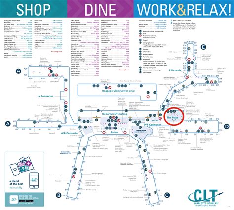 Clt Airport Terminal Map