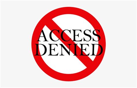 Access Denied Clipart Free Transparent 10 Free Cliparts Download