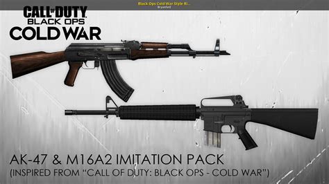 Black Ops Cold War Style Rifle Pack Counter Strike 16 Mods