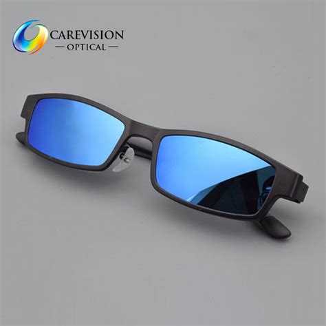 men eyeglasses frame 2 pcs magnetic polarized clip on driving sunglasses rx able ebay