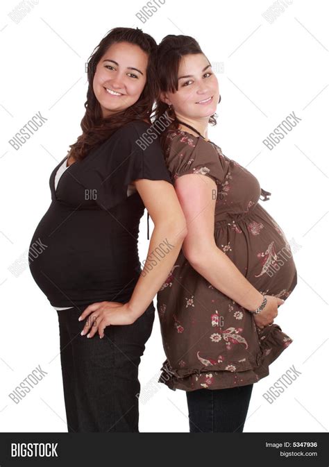 Two Pregnant Women Image And Photo Free Trial Bigstock