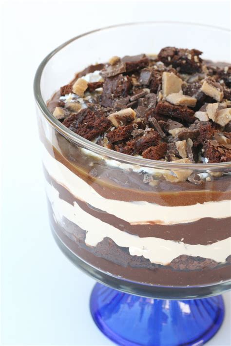 Recipe Caramel Brownie Trifle Glorious Treats