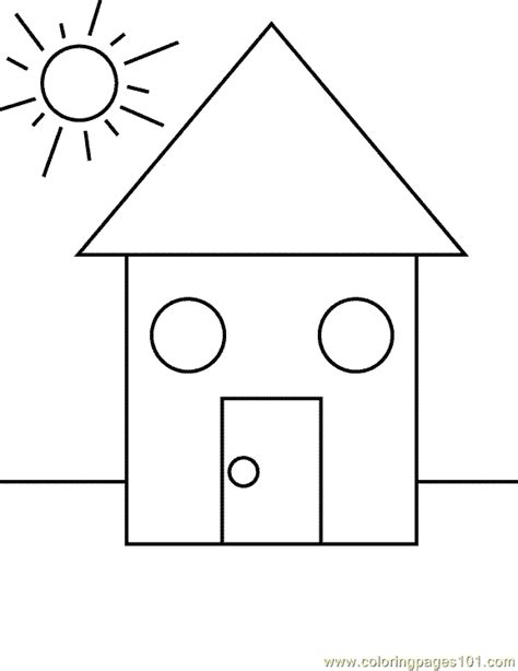 Make a coloring book with triangle toddler for one click. Shape Coloring Page 17 printable coloring page for kids ...