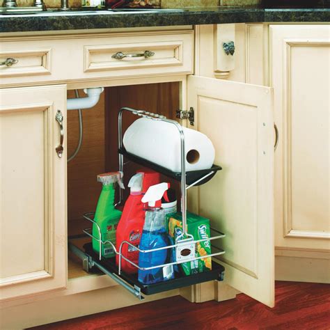 Rev A Shelf Undersink Pull Out Removable Cabinet Organizer 544 10c 5