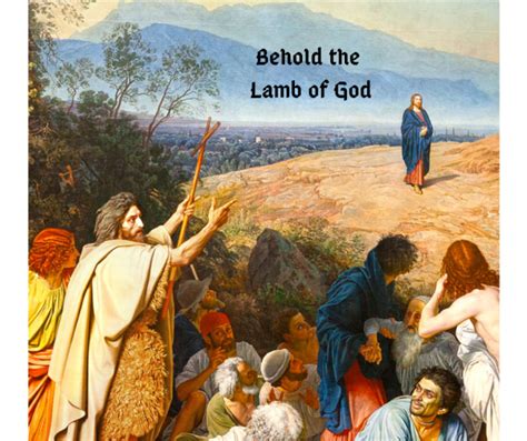 Behold The Lamb Of God John 129 34 Enactedword