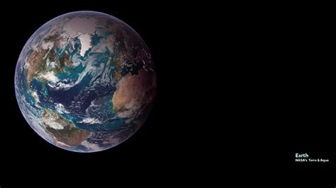 Earth Zoom Background With An Updated Blue Marble Using Images Captured