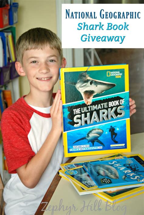 National Geographic Kids Shark Book Giveaway