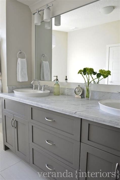 We export countertops to the countries all around the wall with good quality and. gray double bathroom vanity, shaker cabinets, frameless ...