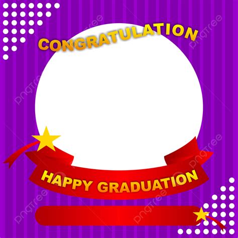 Twibbon Square Graduation Template Download On Pngtree