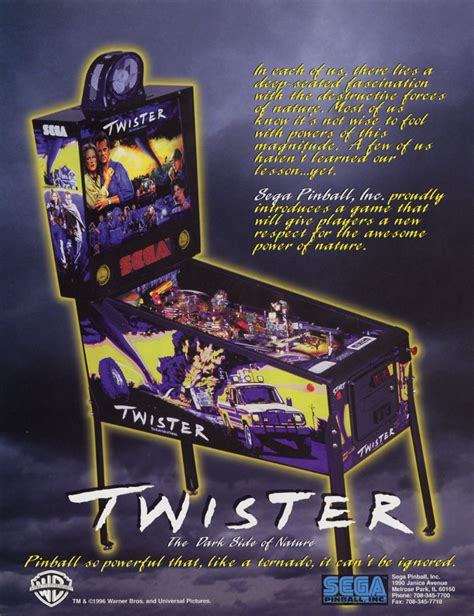 Twister Pinball Machine Vintage Arcade Superstore