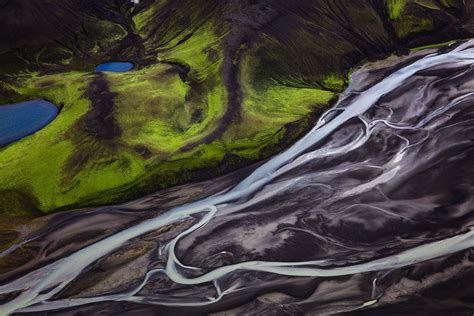 Iceland From The Sky On Behance In 2020 Aerial Images Landscape