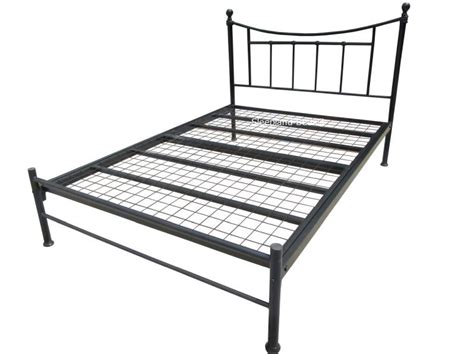 Bristol Metal Bed Frame 4ft Small Double Black Bed Frame