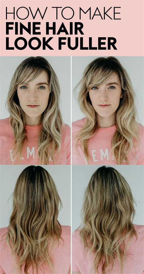 How To Make Your Hair Look Fuller Naturally The Definitive Guide To