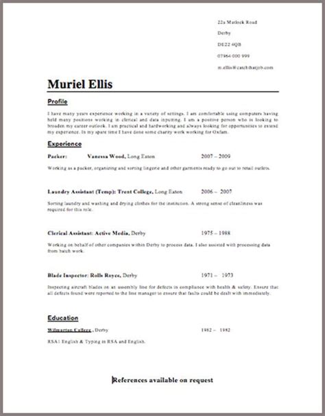 06/24/2021 50+ free microsoft word cv templates to download. Free CV Template Download - http://www.resumecareer.info ...