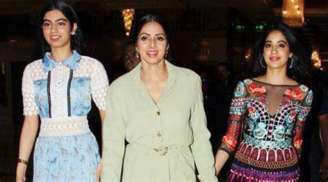 Mom Trailer Launch Sridevi And Her Daughters Jhanvi Kapoor Khushi