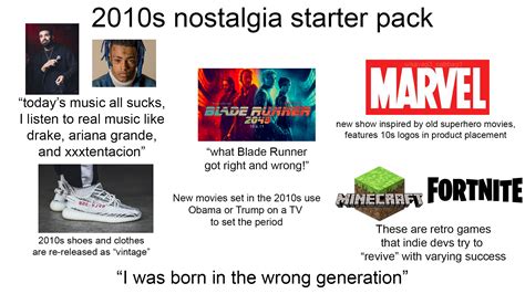 2010s Nostalgia Starter Pack Rstarterpacks Starter Packs Know