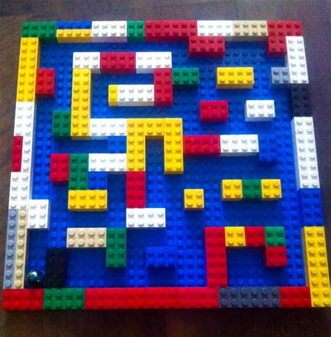 Rainy Day Fun Reader Idea Building Block Marble Maze Lego For Kids