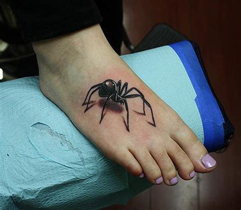 Black Widow Spider Tattoo By Daniel Chashoudian Tattoonow