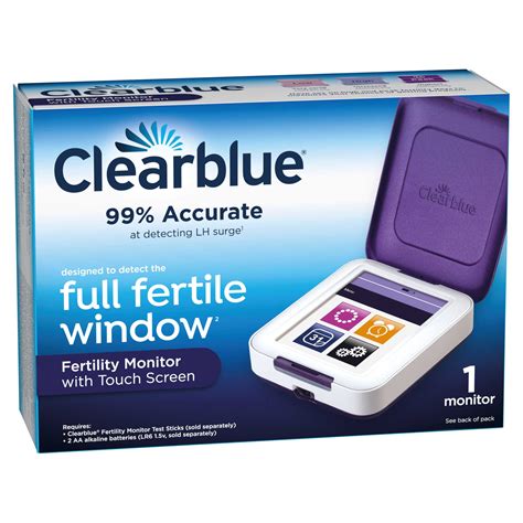 Fertility Monitor With Touch Screen Fertility Tests Clearblue