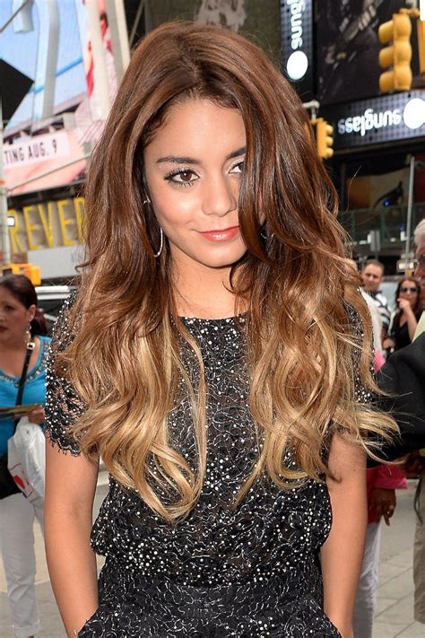 vanessa hudgens ombre hair on trend or so 2012 dip dye hair ombre hair ombre hair color