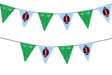 Football Banner Football Party Decorations Touchdown Banner Sports