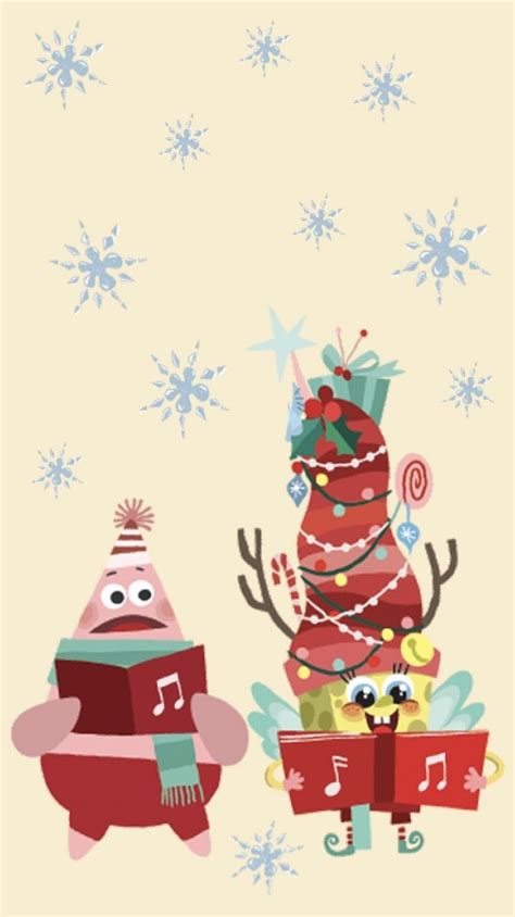 Pin by OUM..☆彡 on BG/Wallpaper/Pattern | Spongebob wallpaper, Christmas